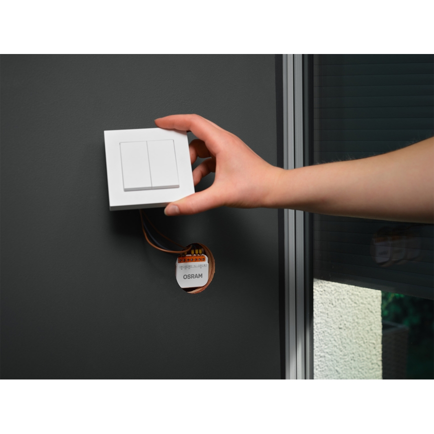 Osram - Schaltmodul für Jalousien, Rollläden und Vorhänge SMART+ 230V Wi-Fi