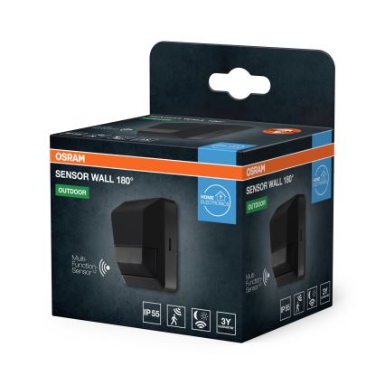 Osram - Sensore di movimento PIR da esterno 230V IP55 antracite