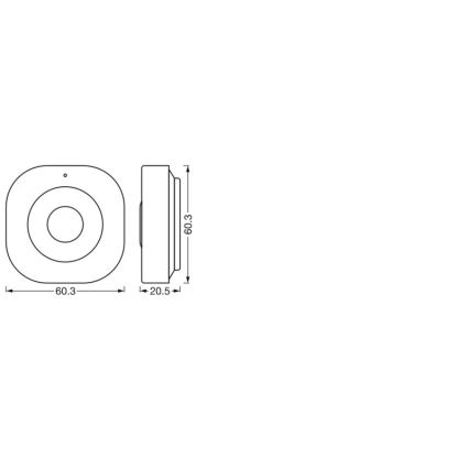 Osram - Sensore di movimento SMART+ 3,7V Wi-Fi 500 mAh