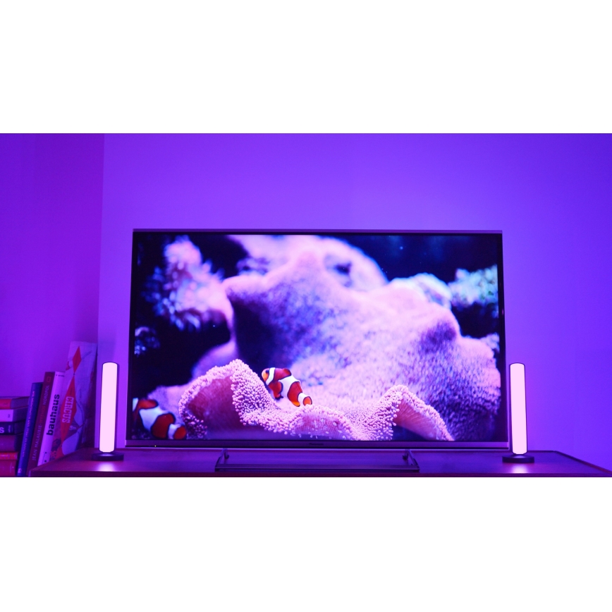 Osram - SET 2x dimmbare RGBW-LED-Tischlampe MOOD LIGHT LED/4W/230V 2700-6500K Wi-Fi + Fernbedienung