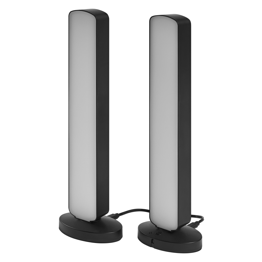 Osram - SET 2x dimmbare RGBW-LED-Tischlampe MOOD LIGHT LED/4W/230V 2700-6500K Wi-Fi + Fernbedienung
