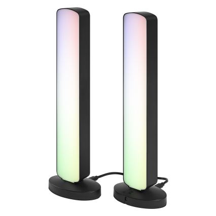 Osram - SET 2x dimmbare RGBW-LED-Tischlampe MOOD LIGHT LED/4W/230V 2700-6500K Wi-Fi + Fernbedienung