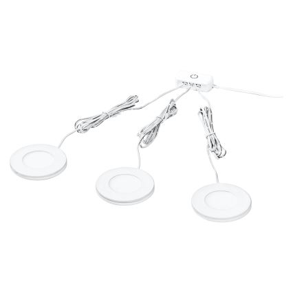 Osram - Confezione da 3 lampade LED sottopensile UNDERCABINET LED/8,5W/230V 3000K bianche