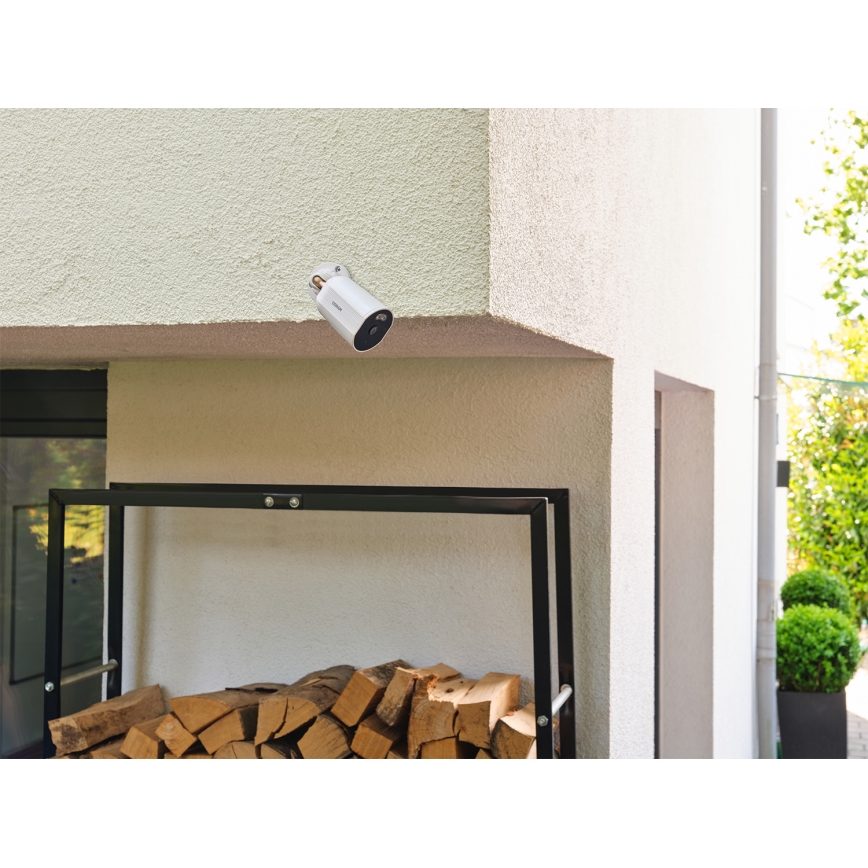 Osram - Smart-Außenkamera mit 2K SMART+-Sensor, 230V, IP67, Wi-Fi