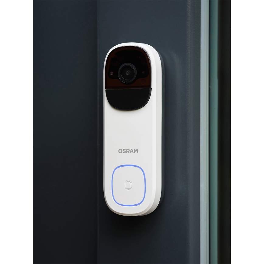 Osram - Smarte Video-Türklingel mit 2K-Sensor SMART+ 230V IP66 Wi-Fi