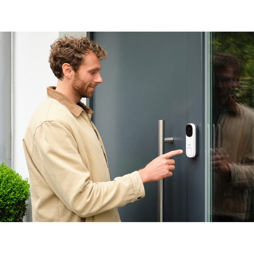 Osram - Sonnette vidéo intelligente SMART+ avec capteur 2K, 230 V, IP66, Wi‑Fi