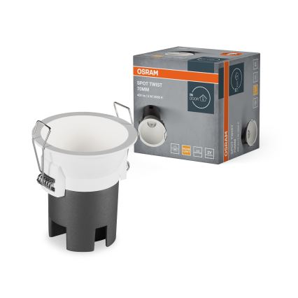 Osram - Spot encastré SPOT TWIST LED/5W/230V 3000K Ø 7 cm blanc