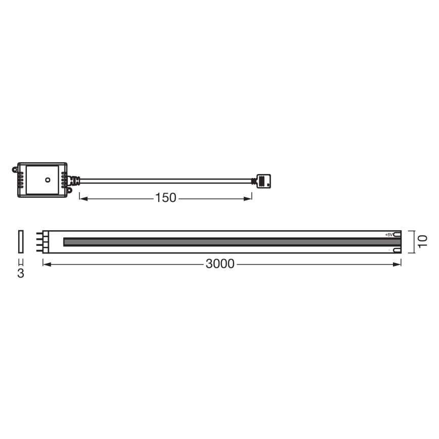Osram - Striscia LED dimmerabile SMART+ COB 3m LED/14W/230V 2700-6500K Wi-Fi