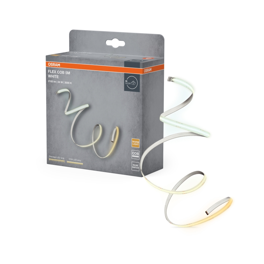 Osram - Striscia LED FLEX COB 5m LED/24W/230V