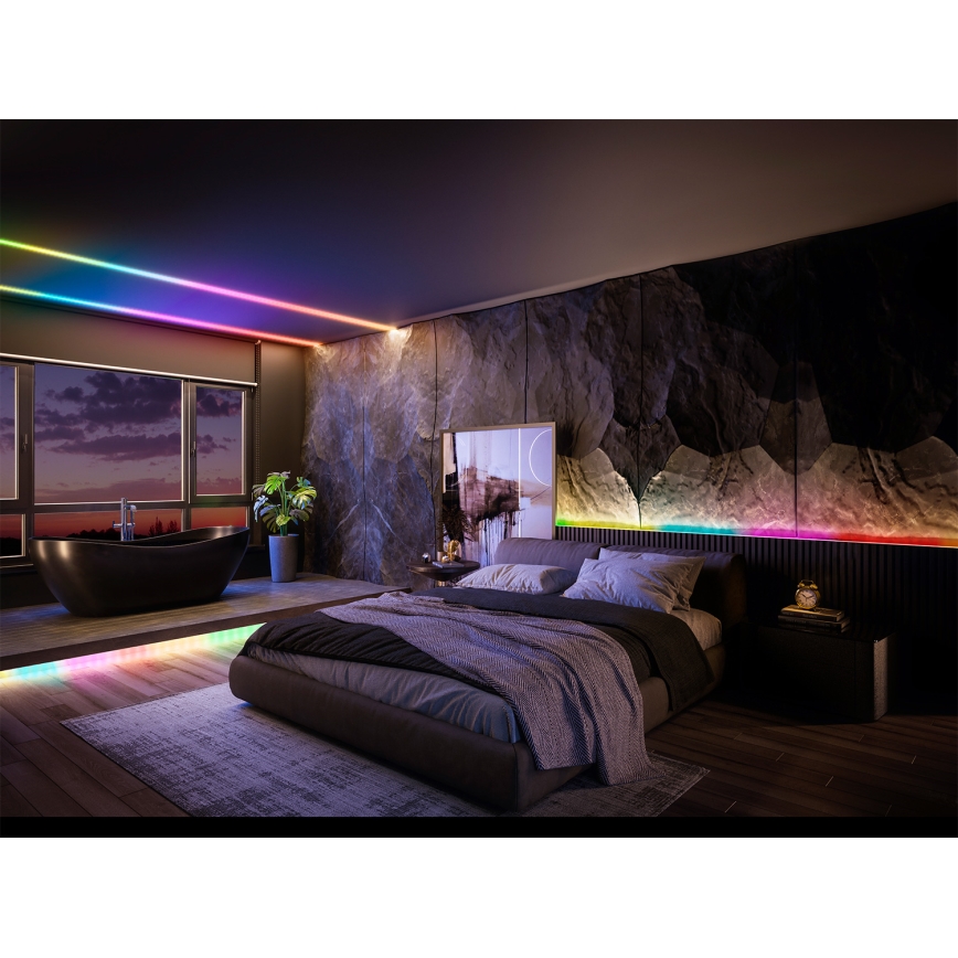 Osram - Striscia LED RGB dimmerabile SMART+ MAGIC 5m LED/35W/230V Wi-Fi + telecomando