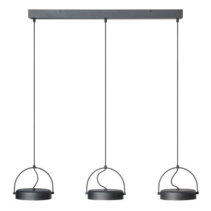 Osram - Suspension LED sur câble DECOR PUCK 3xLED/12W/230V IRC 90 noire