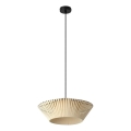 Osram - Suspension sur câble DECOR STRIPES 1xE27/10W/230V Ø 40,5 cm beige