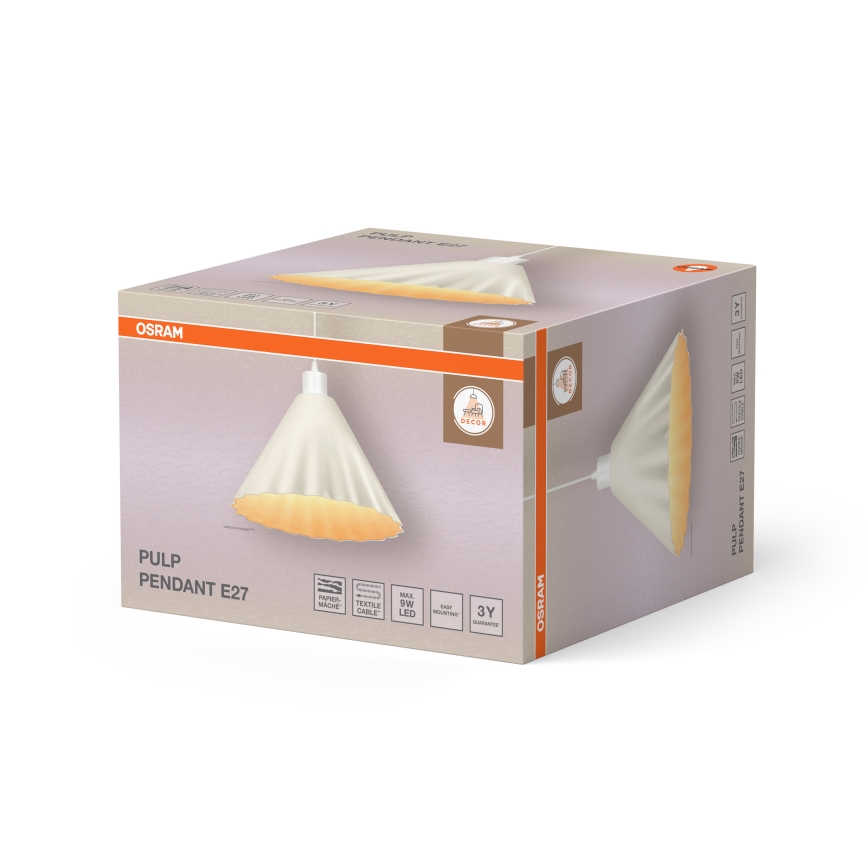 Osram - Suspension sur câble PULP 1xE27/9W/230V Ø 31 cm