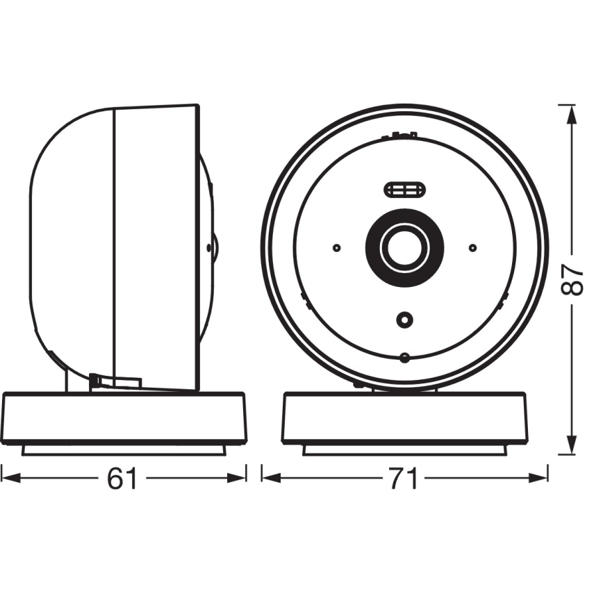 Osram - Telecamera interna intelligente con sensore 2K SMART+ 230V Wi-Fi