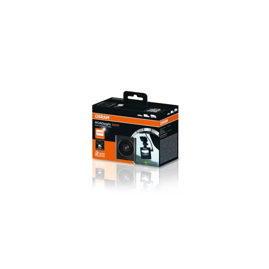 Osram - Telecamera per auto ROADSIGHT 2500 Full HD 1080p 12/24V