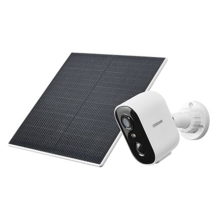 Osram - Telecamera solare intelligente con sensore 2K SMART+ 5V 5200 mAh IP66 Wi-Fi