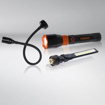 Osram - Torcia LED dimmerabile per ispezione auto 3 in 1 LEDINSPECT LED/5W/5V 4000 mAh