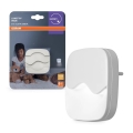 Osram - Veilleuse LED à brancher avec capteur crépusculaire LUNETTA LED/0,5W/230V