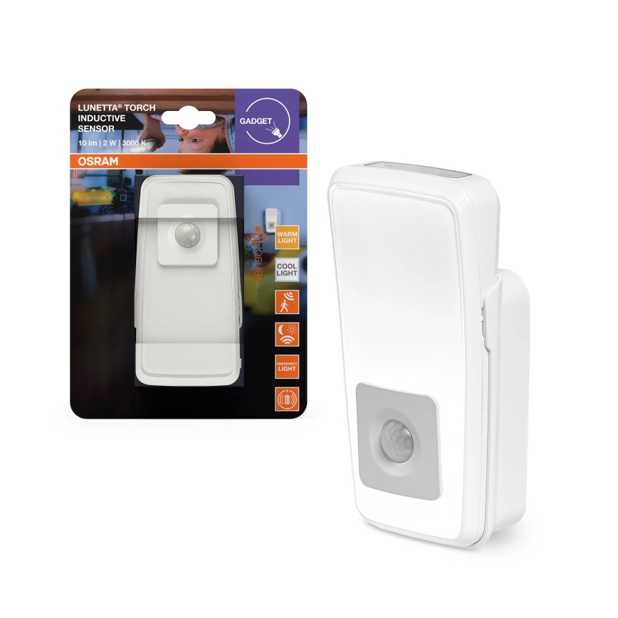 Osram - veilleuse LED à brancher avec capteur LUNETTA LED/2W/230V