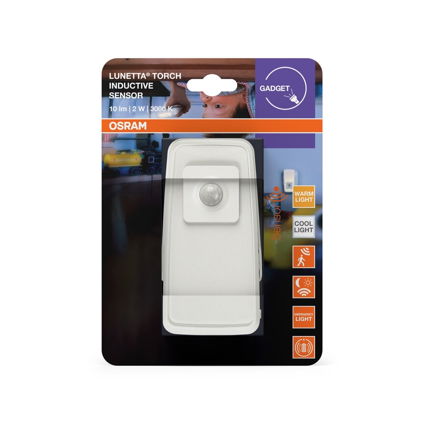 Osram - veilleuse LED à brancher avec capteur LUNETTA LED/2W/230V