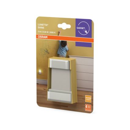Osram - Veilleuse LED avec capteur crépusculaire LUNETTA LED/0,28W/230V 3000K