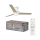 Osram - Ventilateur de plafond dimmable LED RVB NORDES LED/18W/230V 3000-6500K + télécommande
