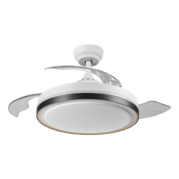 Osram - Ventilatore da soffitto LED/66W/230V 3000/4000/6500K bianco + telecomando