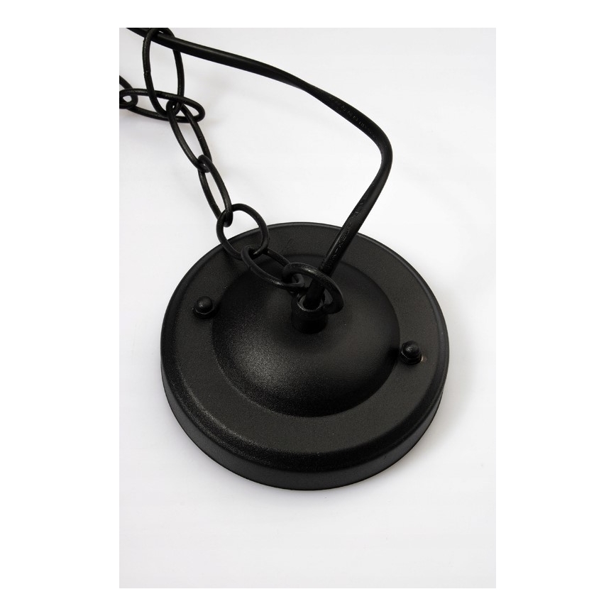 Outdoor-Hängeleuchte 1xE27/20W/230V IP43 schwarz
