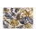 Outdoor-Teppich CAPPUCCINO 80x165 cm gold/grau/weiß