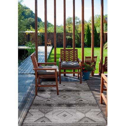 Outdoor-Teppich CHIARA 120x170 cm grau