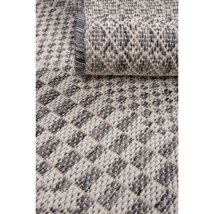 Outdoor-Teppich EXPRESS 60x100 cm grau/creme
