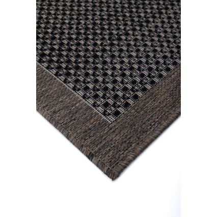 Outdoor-Teppich EXPRESS NEW OUTDOOR 120x160 cm Anthrazit/Braun