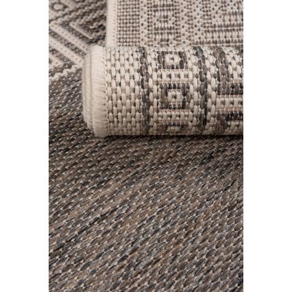 Outdoor-Teppich EXPRESS NEW OUTDOOR 80x150 cm grau/beige