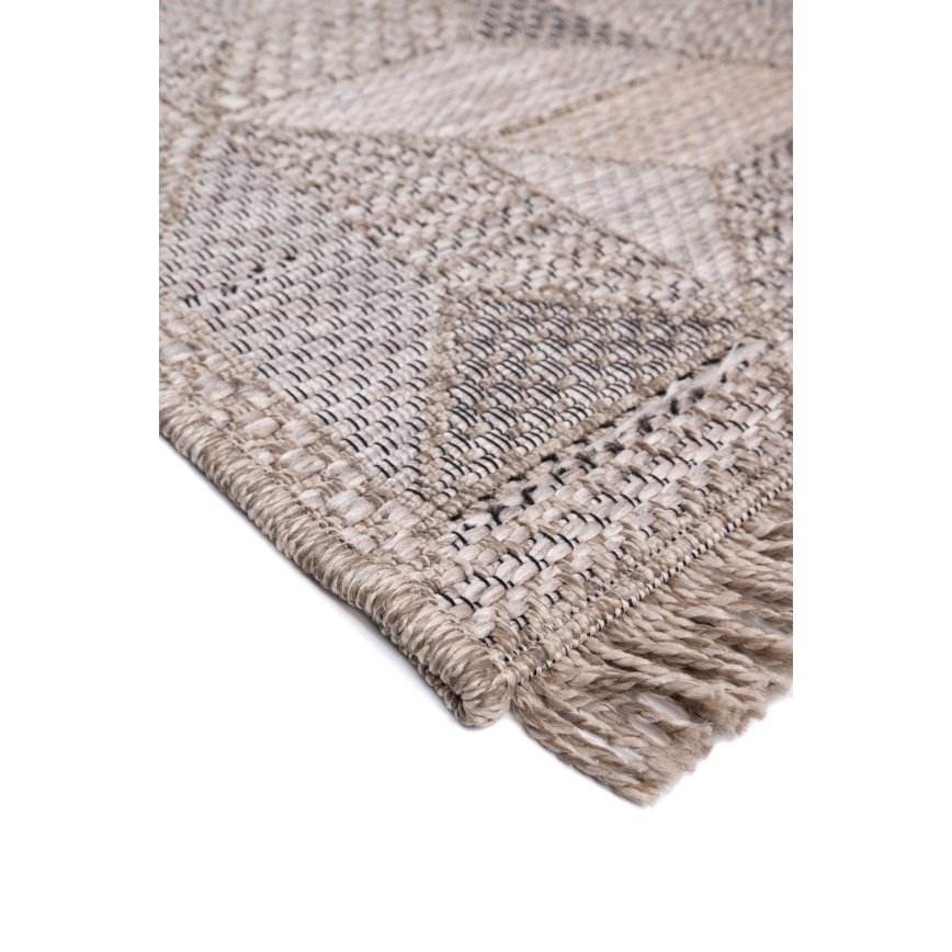Outdoor-Teppich ORIA 120x170 cm Grau/Beige
