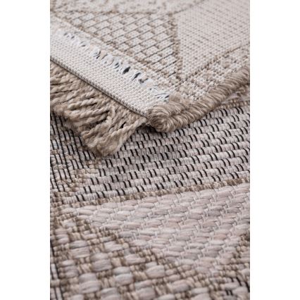 Outdoor-Teppich ORIA 120x170 cm Grau/Beige