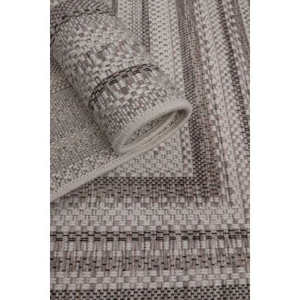 Outdoor-Teppich ORIA 70 x 140 cm grau