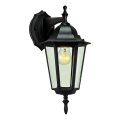 Outdoor-Wandleuchte ARRAIA 1xE27/15W/230V IP44 schwarz