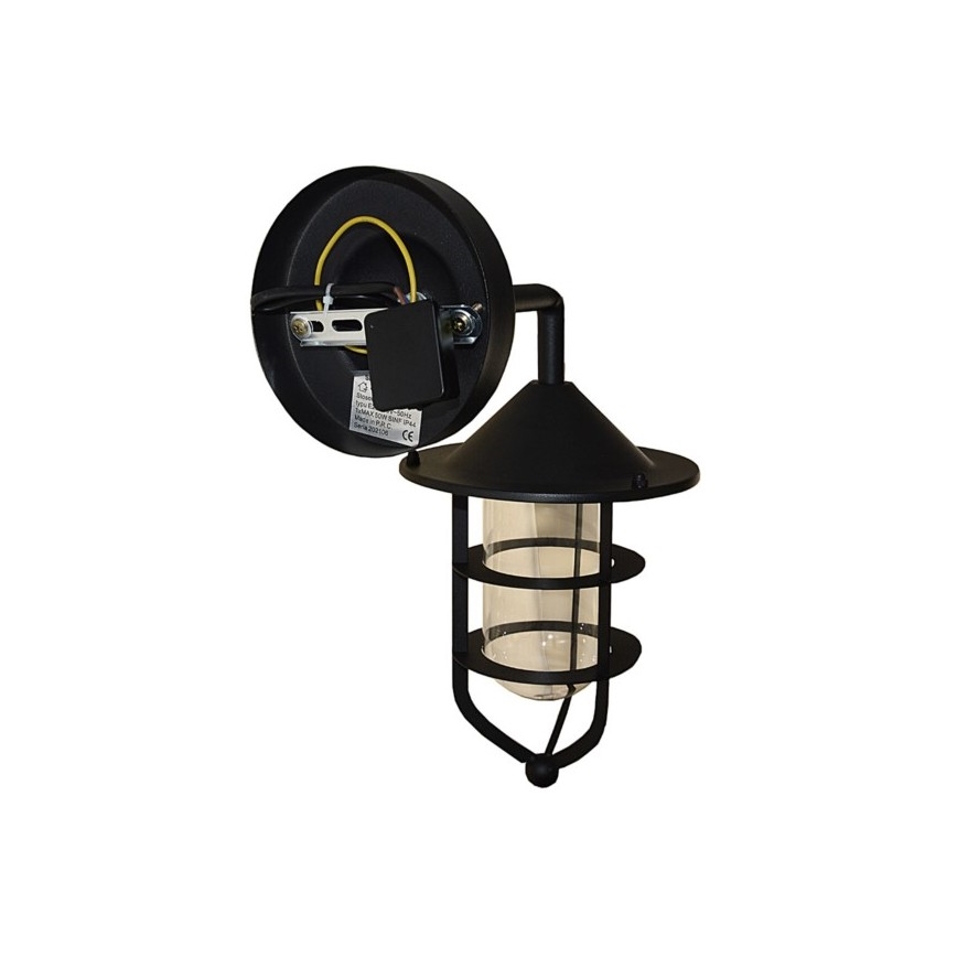 Outdoor-Wandleuchte TAMA 1xE27/60W/230V IP44 schwarz