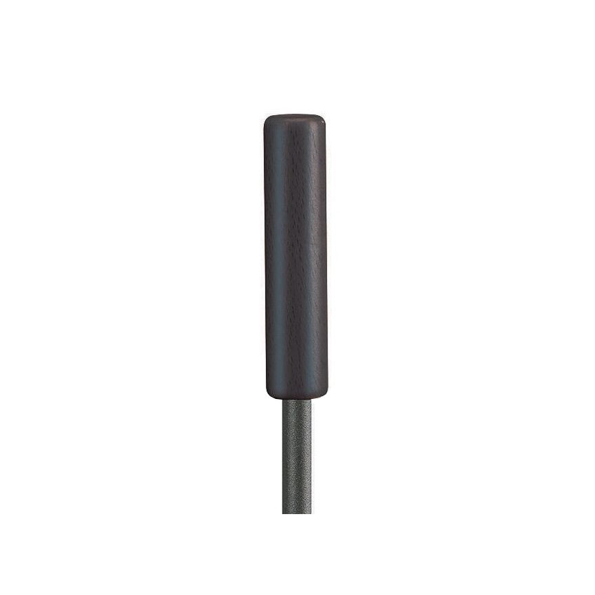 Outils de cheminée 4 pce anthracite/épicéa