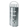 Outils de cheminée 5 pce chrome brillant
