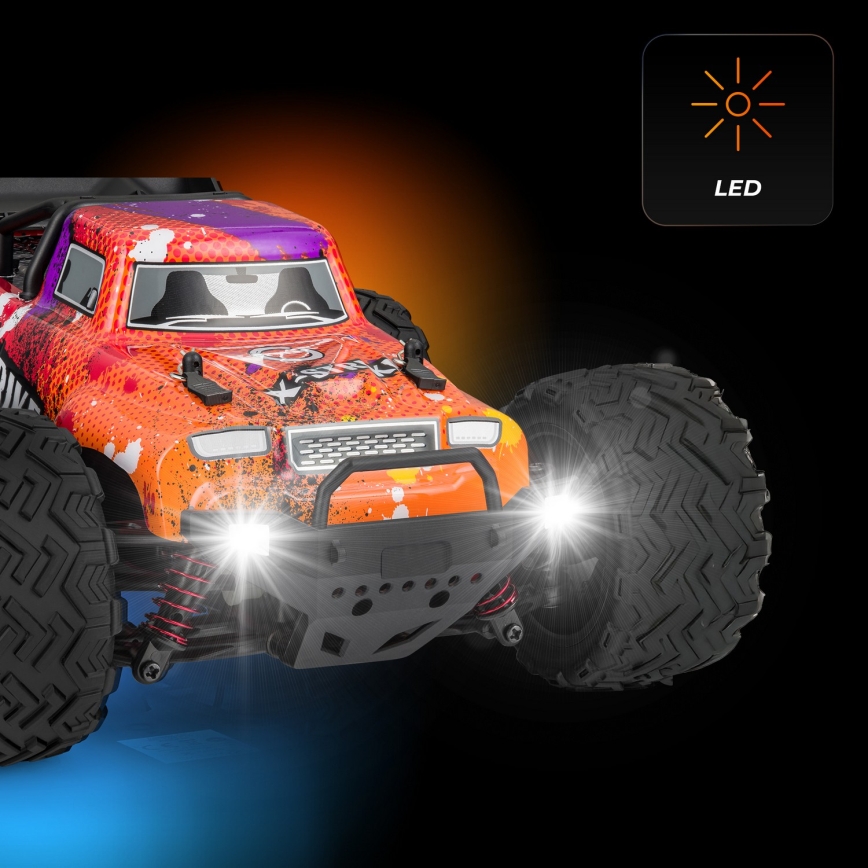 Overmax - auto radiocomandata X-STRIKE 3000 mAh nero/arancione