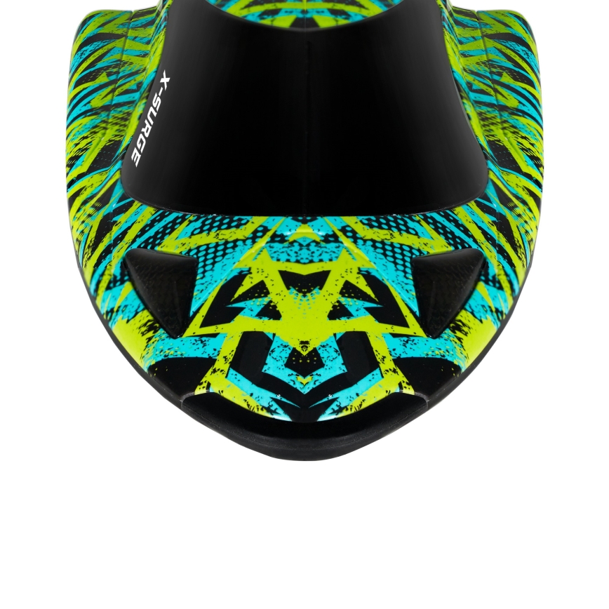 Overmax - barca radiocomandata X-SURGE 4000 mAh nero/verde