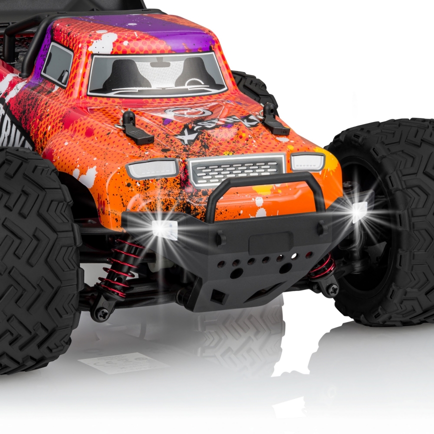 Overmax - RC-Auto mit Fernbedienung X-STRIKE 3000 mAh schwarz/orange