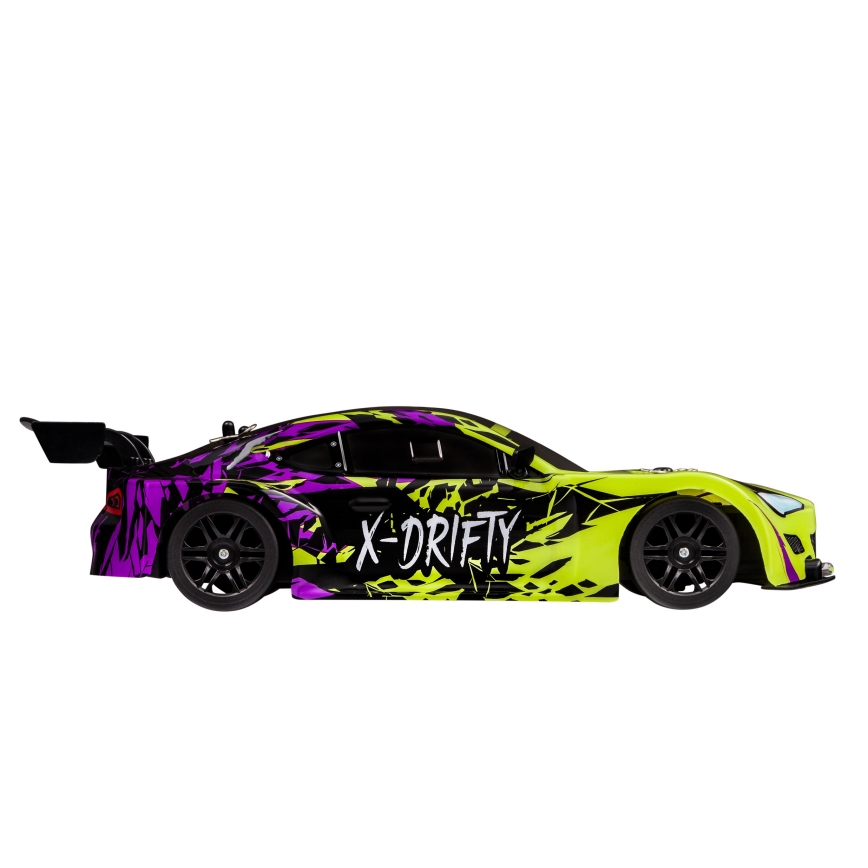 Overmax - RC-Drift-Auto mit Fernsteuerung X-DRIFT 1000 mAh gelb/lila