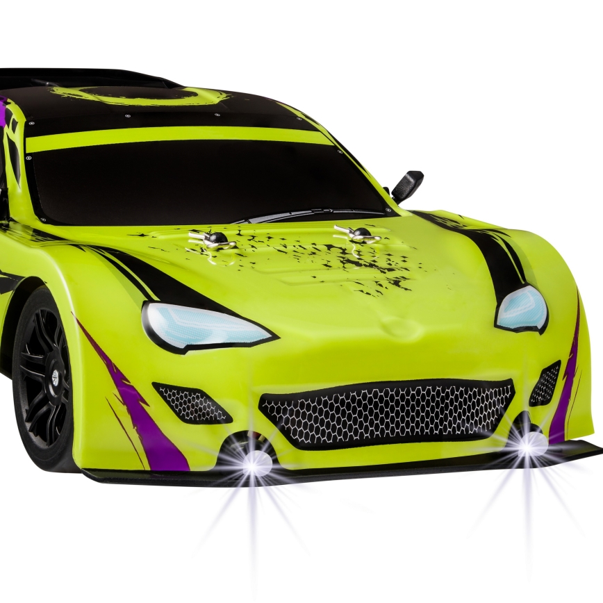 Overmax - RC-Drift-Auto mit Fernsteuerung X-DRIFT 1000 mAh gelb/lila