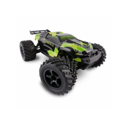 Overmax - voiture radiocommandée X-MONSTER 3.0 1700 mAh noir/vert