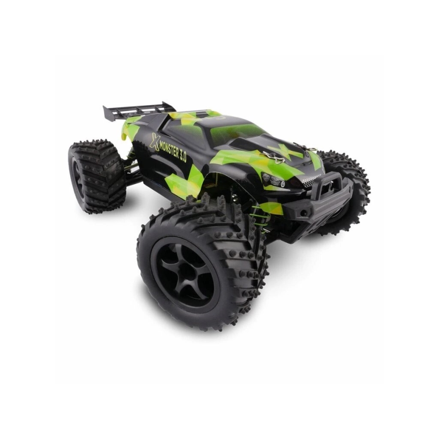 Overmax - voiture radiocommandée X-MONSTER 3.0 1700 mAh noir/vert