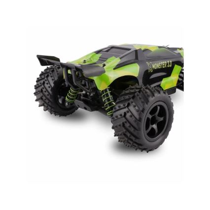 Overmax - voiture radiocommandée X-MONSTER 3.0 1700 mAh noir/vert