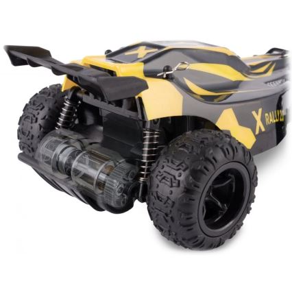 Overmax - Voiture radiocommandée X-RALLY 2.0, 1200 mAh, noir/jaune