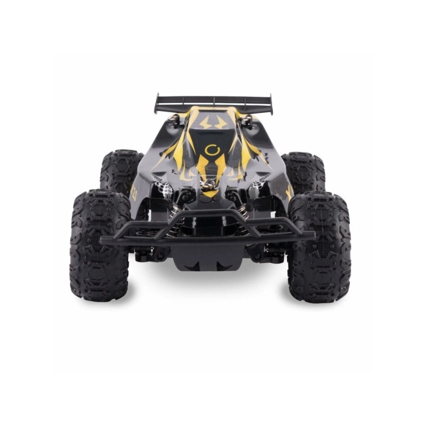Overmax - Voiture radiocommandée X-RALLY 2.0, 1200 mAh, noir/jaune